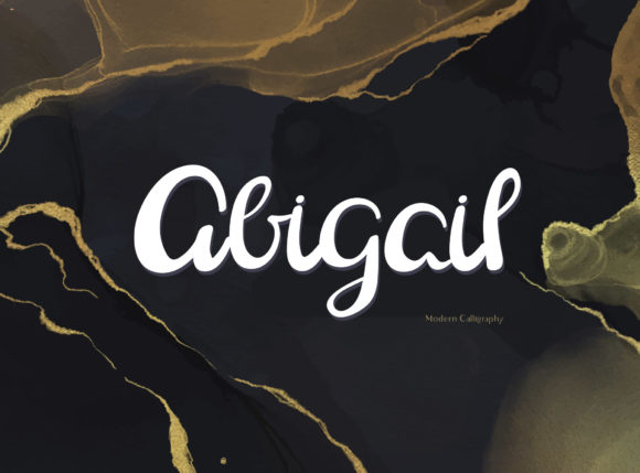 Abigail: A Sweet Handwritten Font for Elegant Editorial Design