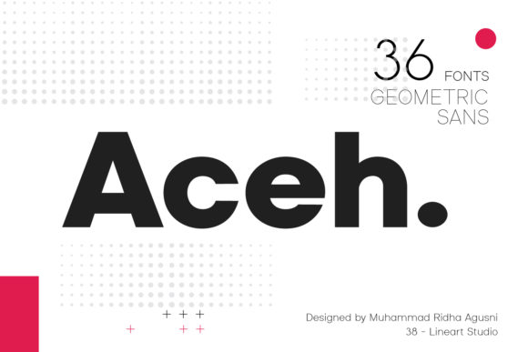 Aceh Sans Serif Font: Clean Typography for Business Branding