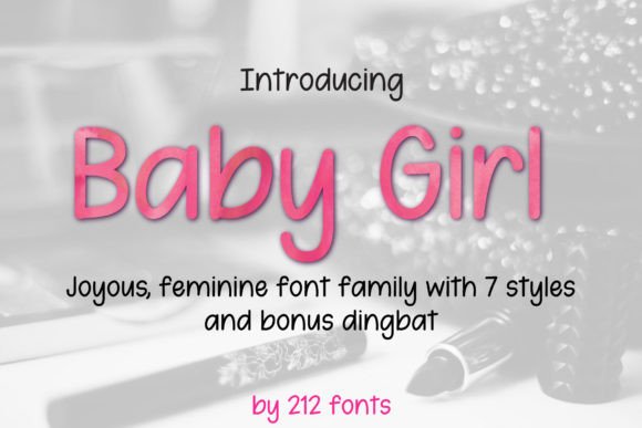 Baby Girl: A Sweet Handwritten Font for Campaign Creativity