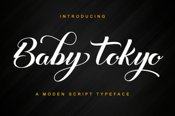 Baby Tokyo: A Handwritten Font for Timeless Branding