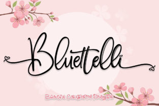 Bluettelli Script Font Trio for Friendly Web Typography