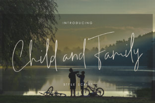 Child and Family Font: Charming Script for Digital Campaigns