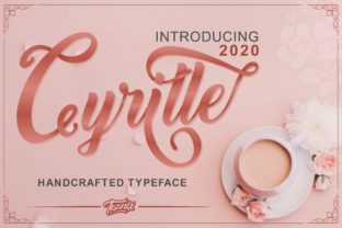 Cyrille: A Cute & Elegant Handwritten Font Review