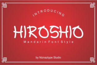 Hiroshio Slab Serif Font for Craft and Multilingual Design