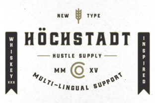 Höchstadt: A Friendly Vintage Serif Font for Editorial Design