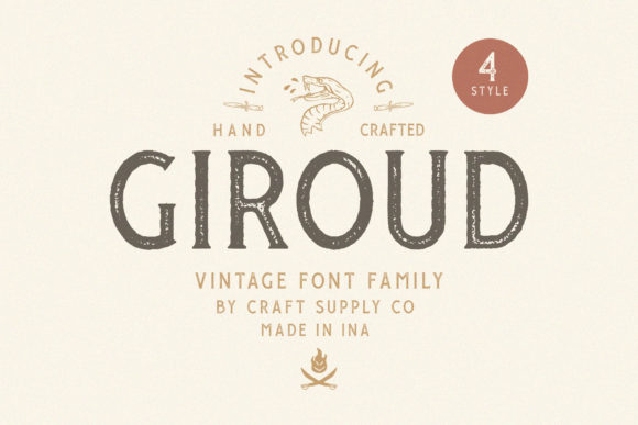 How Giroud Became the Perfect Serif Font for a Cozy Café Branding Project