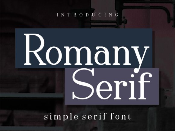 How Romany Serif Elevates My Handmade Product Designs