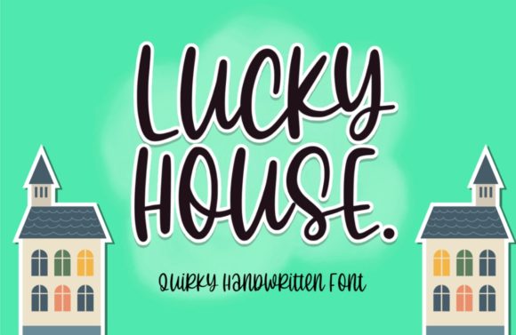 Lucky House: A Sweet Handwritten Font for Modern Web Design Projects