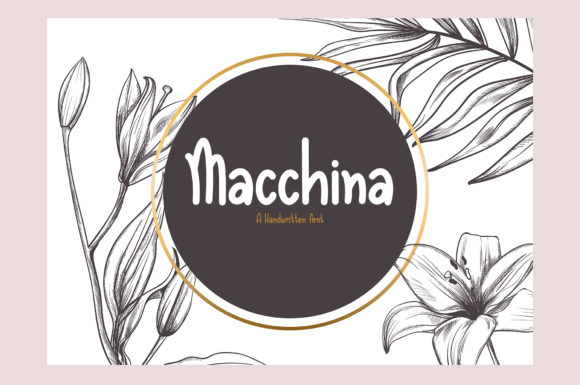 Macchina: A Sweet Handwritten Font That Elevates Small Business Branding