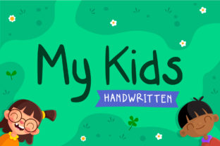 My Kids: A Playful Handwritten Font for Maker Projects