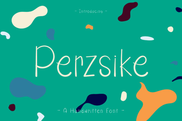 Perzsike: A Versatile Handwritten Font for Crafters and Small Business Sellers