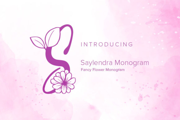Saylendra Monogram: A Sweet Decorative Font for Business Branding