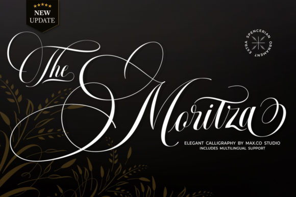 The Moritza: An Elegant Script Typeface for Campaign Designers