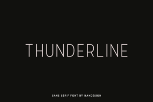 Thunderline: A Fresh Sans Serif Font for Modern Branding Projects