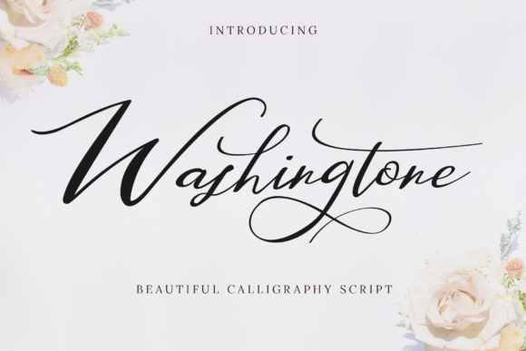 Washingtone: A Stylish Handwritten Font for Elegant Web Design