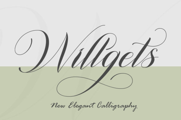 Willgets: A Fresh Handwritten Font for Elegant Editorial Design